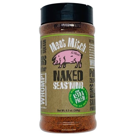 MEAT MITCH Naked Seasoning BBQ Rub 9.5 oz 2825